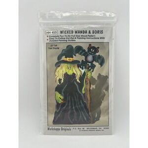 Wicked‎ Wanda & Boris - HH453 - Full-size Wood Pattern - Workshoppe Originals